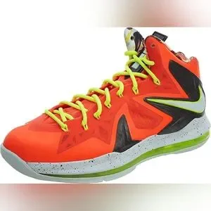 NIKE LeBron Elite X Crimson Sneakers size 11 New 0666) 2013 Total Crimson Lebron 10 X P.S. Elite 579827-800  main image 3